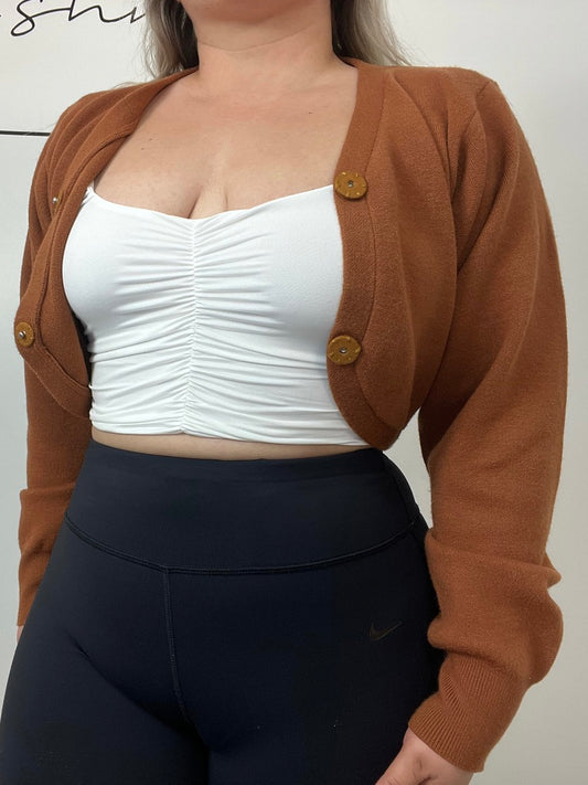 Foxy Cropped Sweater