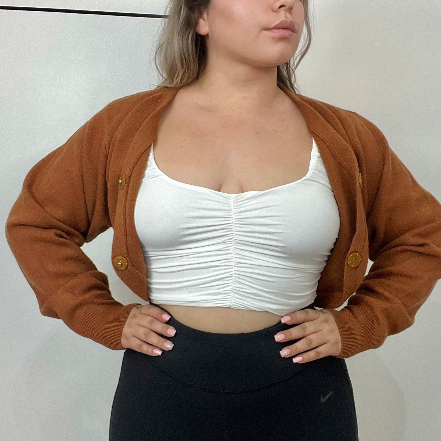 Foxy Cropped Sweater